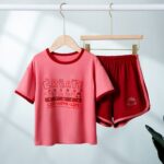 儿童夏季短裤短袖套装 Kids' Summer Short-Sleeve Shorts Set