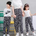 绵绸亲子长裤 Viscose Matching Family Pants