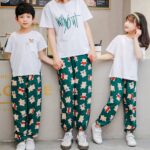 绵绸亲子长裤 Viscose Matching Family Pants