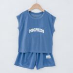 儿童夏季短裤短袖套装 Kids' Summer Short-Sleeve Shorts Set