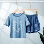 儿童夏季短裤短袖套装 Kids' Summer Short-Sleeve Shorts Set