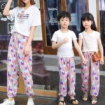 绵绸亲子长裤 Viscose Matching Family Pants