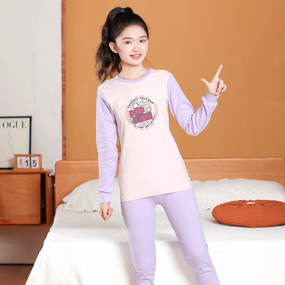 儿童秋冬家居服 Kids' Autumn/Winter Cotton Loungewear Set
