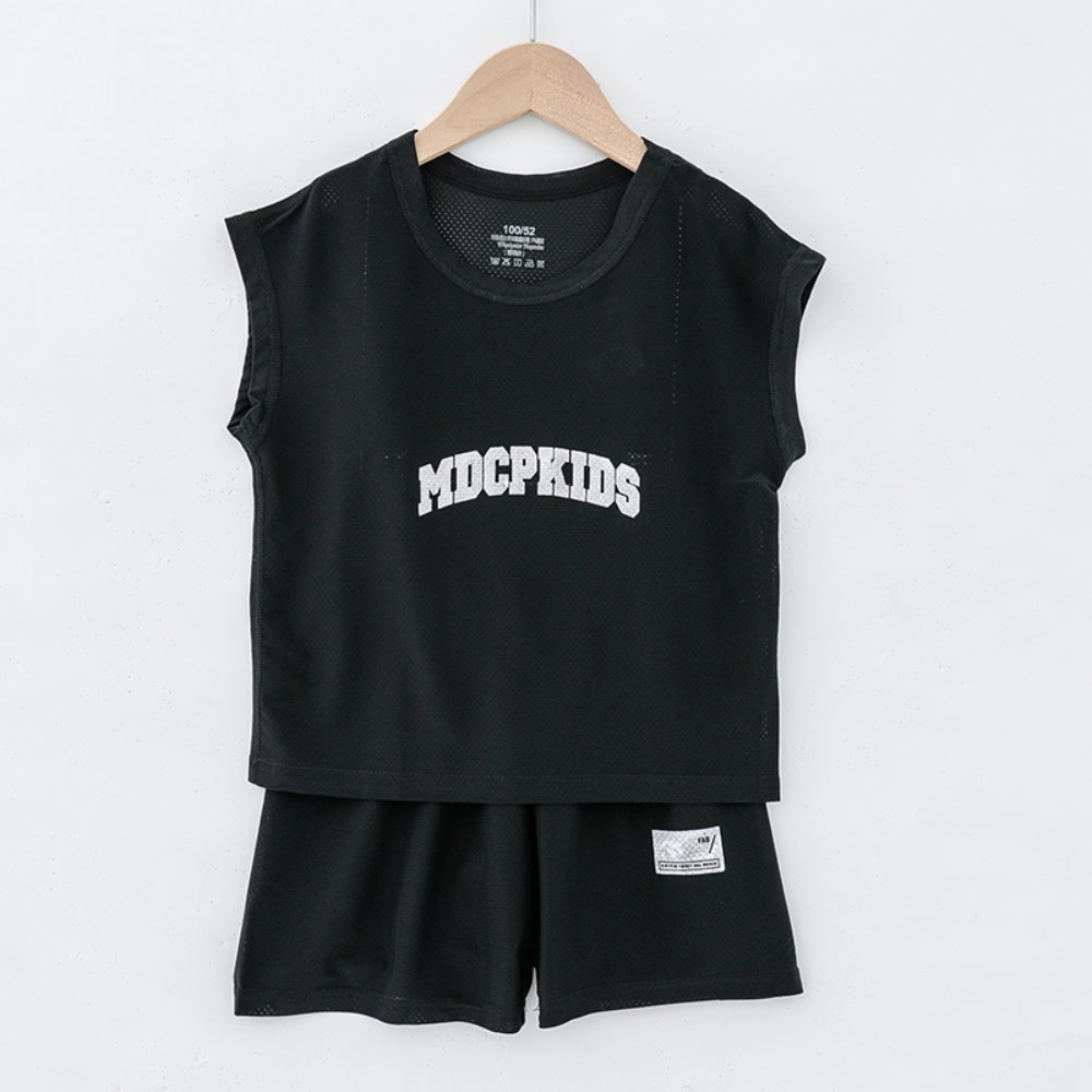 儿童夏季短裤短袖套装 Kids' Summer Short-Sleeve Shorts Set