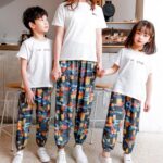 绵绸亲子长裤 Viscose Matching Family Pants